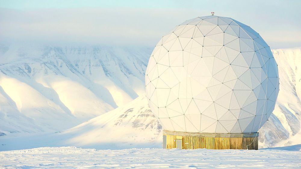 Svalsat Svalbard - Kongsberg Satelitte Services.