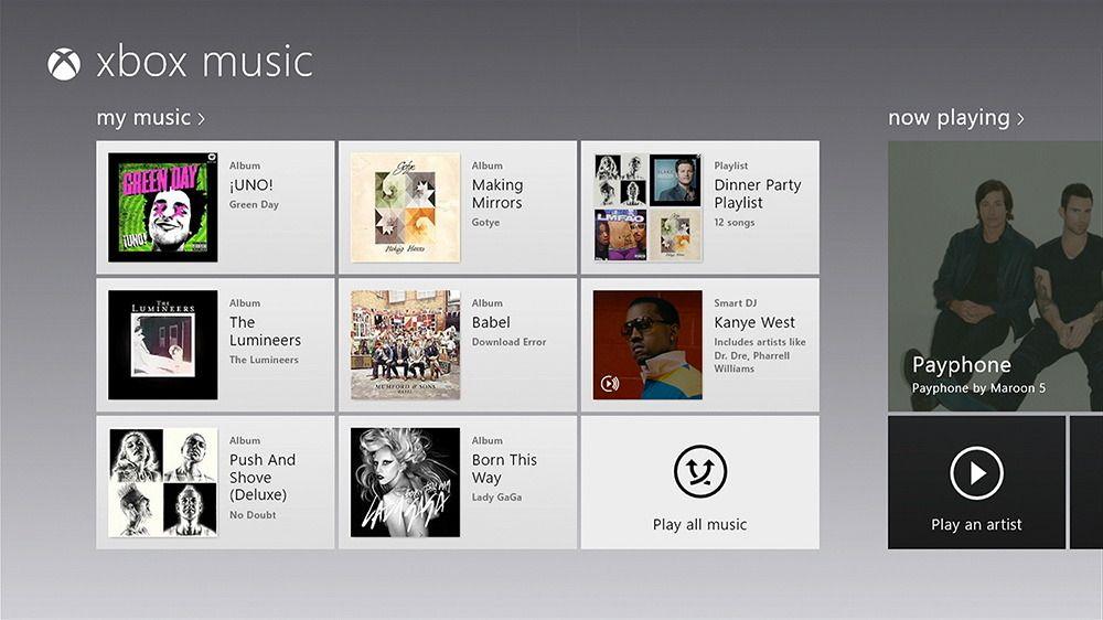 Globalt har Xbox Music over 30 millioner låter. Allerede i morgen blir det tilgjengelig på Xbox 360, og senere denne måneden også på Windows 8-pc-er, tablets og mobiler.