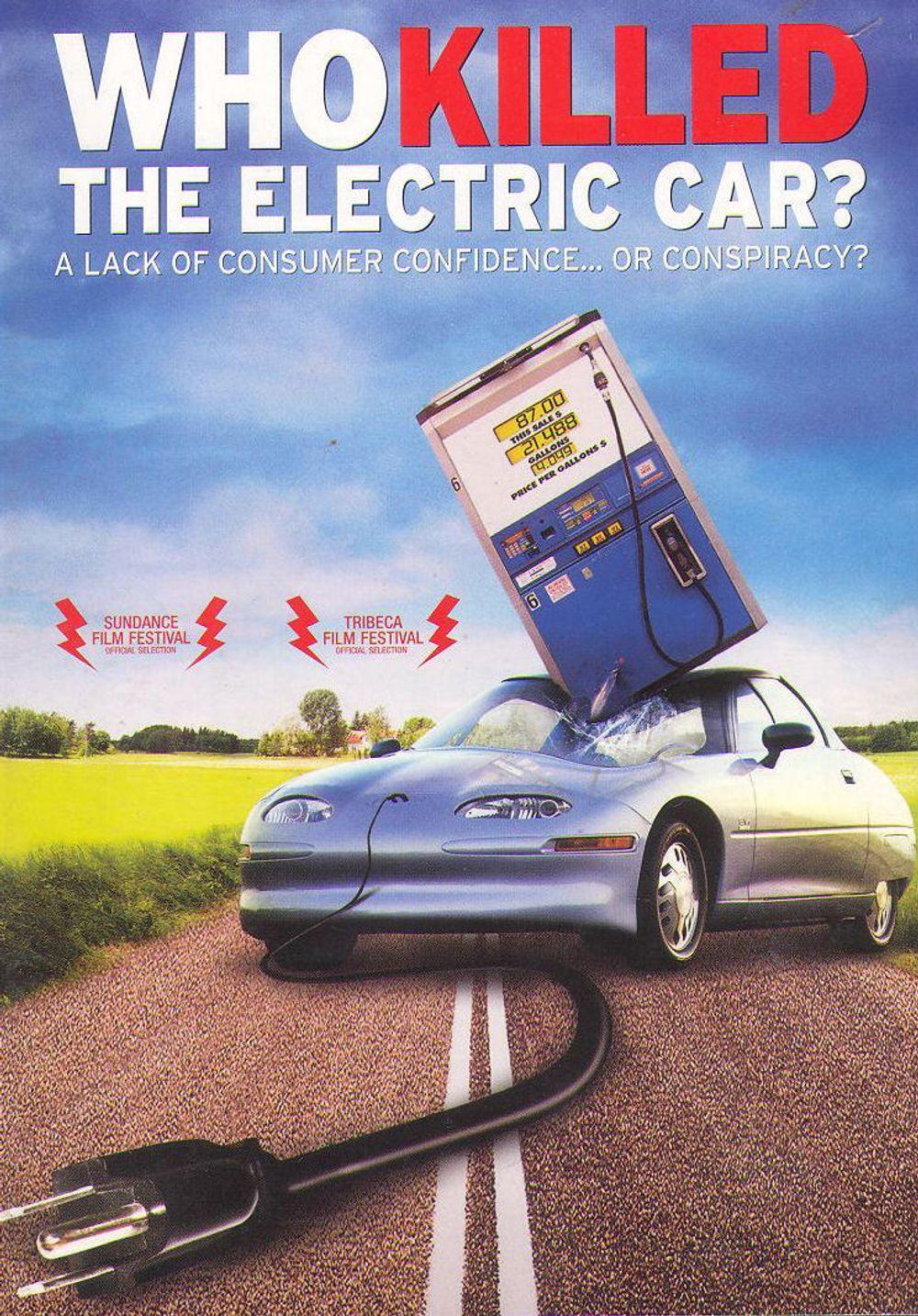 OPPFØLGER: I 2006 kom dokumentarfilmen om elbilens død. Bare tre år senere tar elbilen hevn, ifølge oppfølgerfilmen.