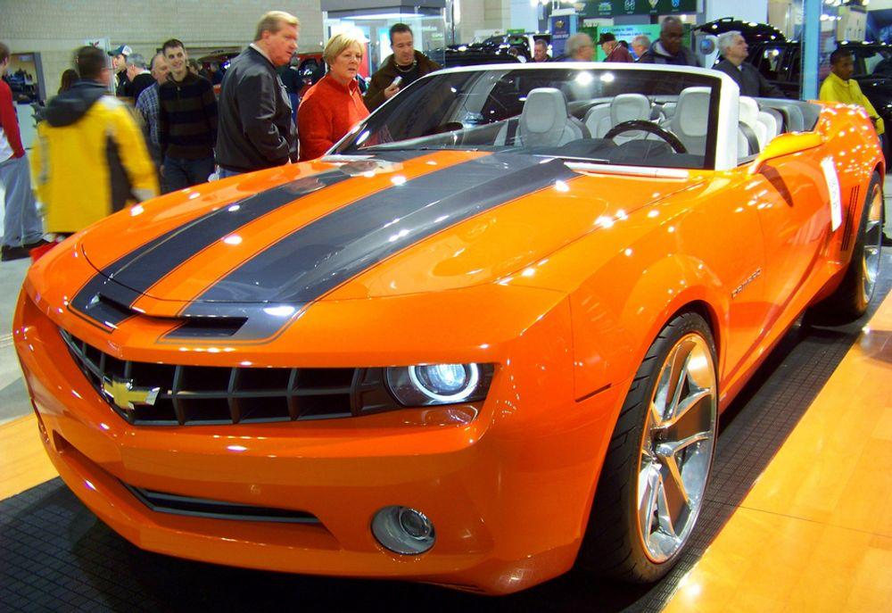 NYTT: Chevrolet Camaro er en typisk FrP-bil.