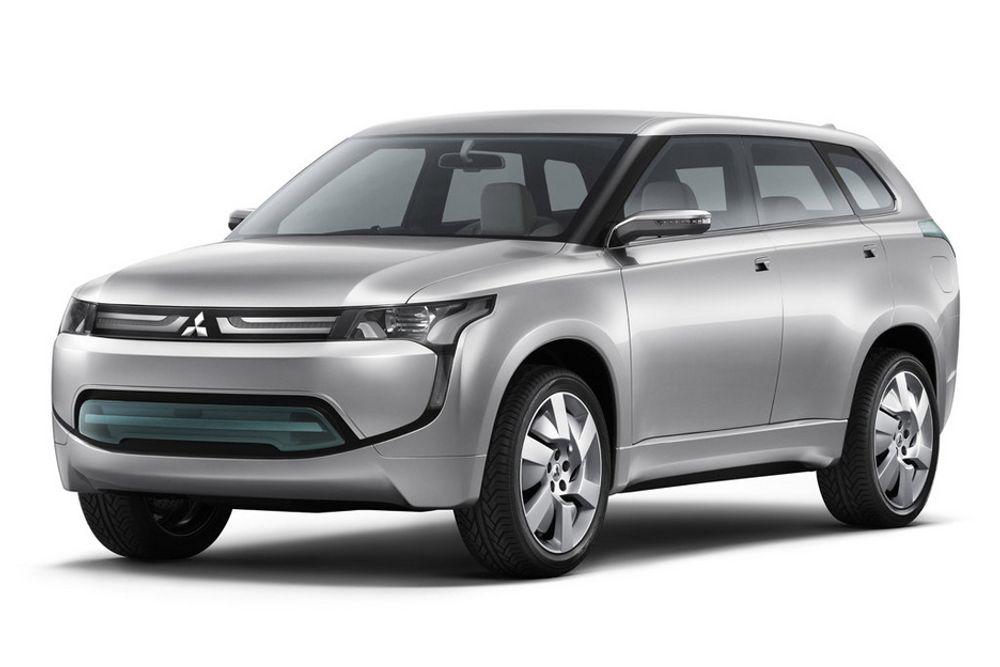 Crossover-SUV-en PX-MiEV er fortsatt på konseptstadiet. Mitsubishi viser den fram på årets bilmesse i Tokyo senere i oktober.