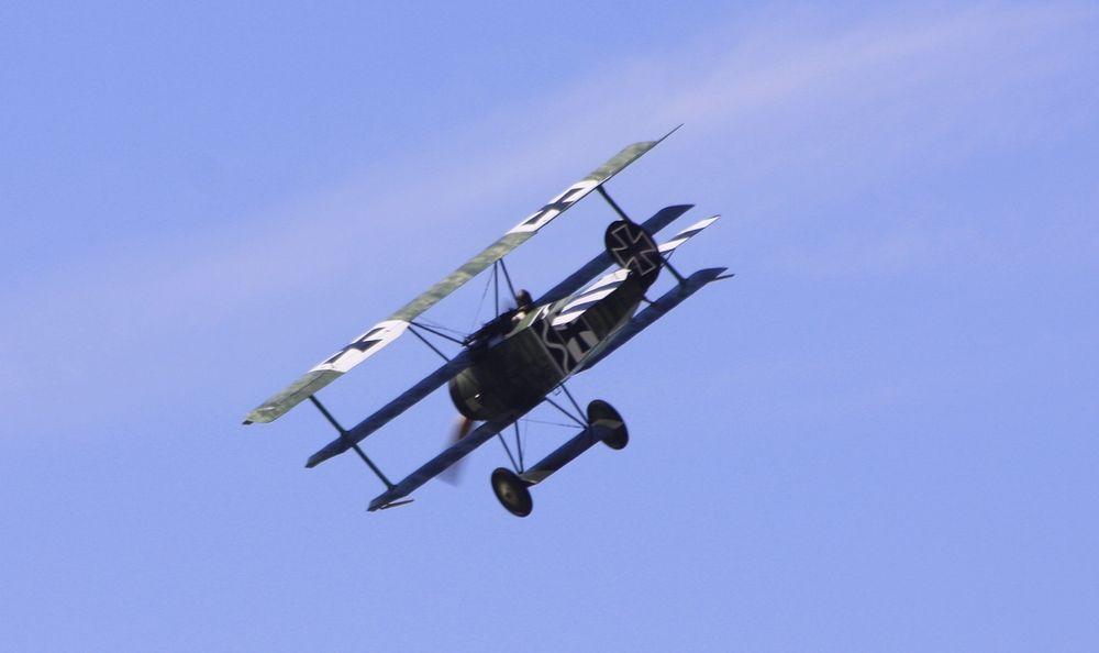 Fokker Dr.I: Et fryktet syn for piloter fra ententemaktene i 1917/1918, et vakkert skue i 2009.