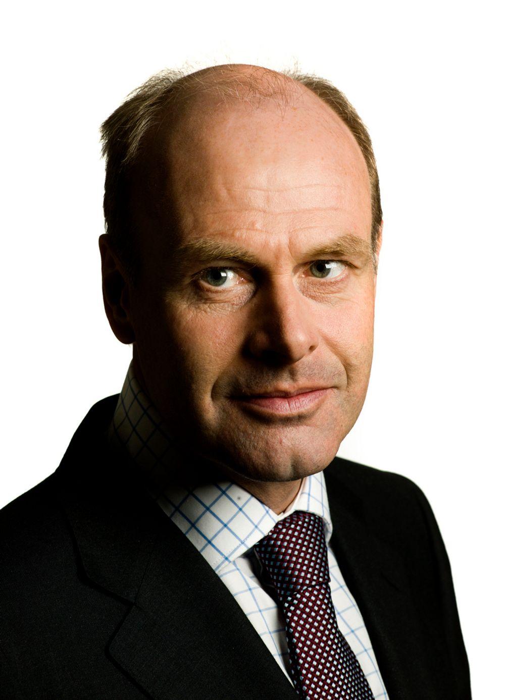 PÅ FINSKE MØTER: Nordensjef Morten Karlsen Sørby i Telenor har vært en av de sentrale lederne i Telenor som har vist Elisa stor interesse i det siste.