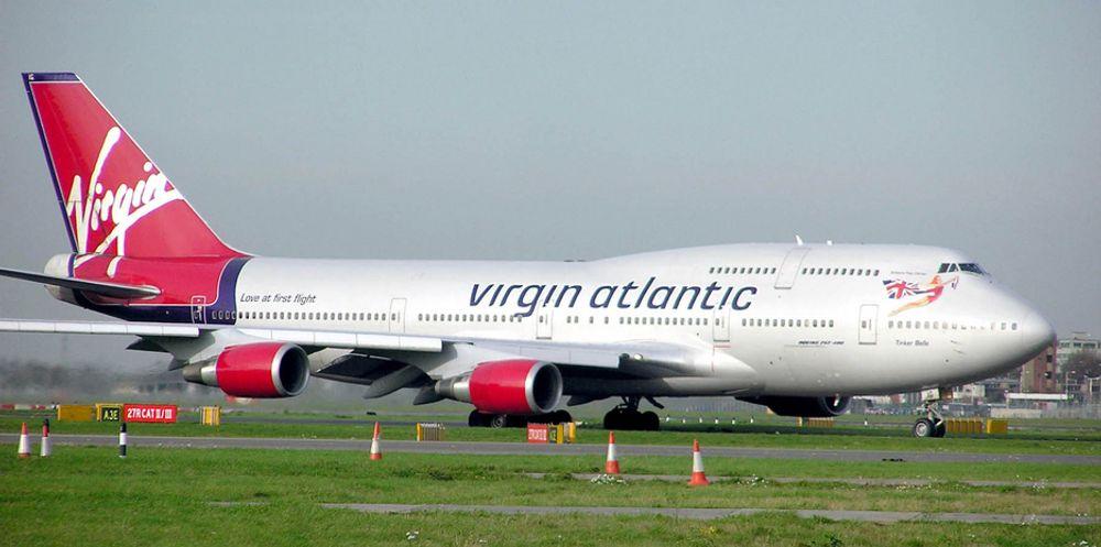 Et Boeing 747 fra Virgin Atlantic skal i februar testfly med biodrivstoff.