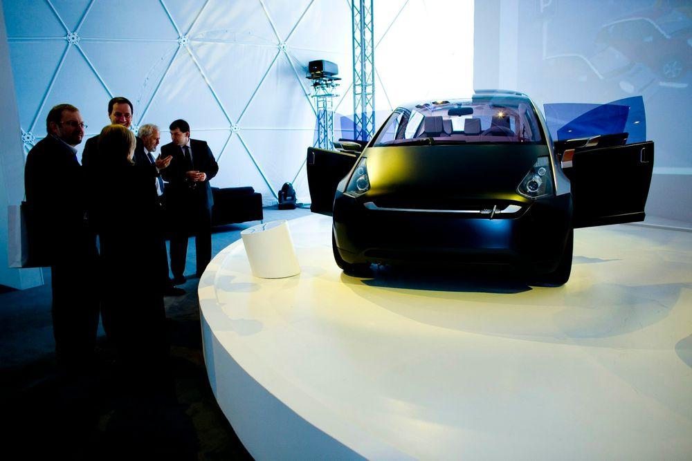 Konseptbilen Think Ox ble presentert i Geneve i dag.