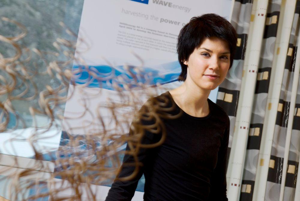 Monika Bakke, administrerende direktør i Wave Energy.