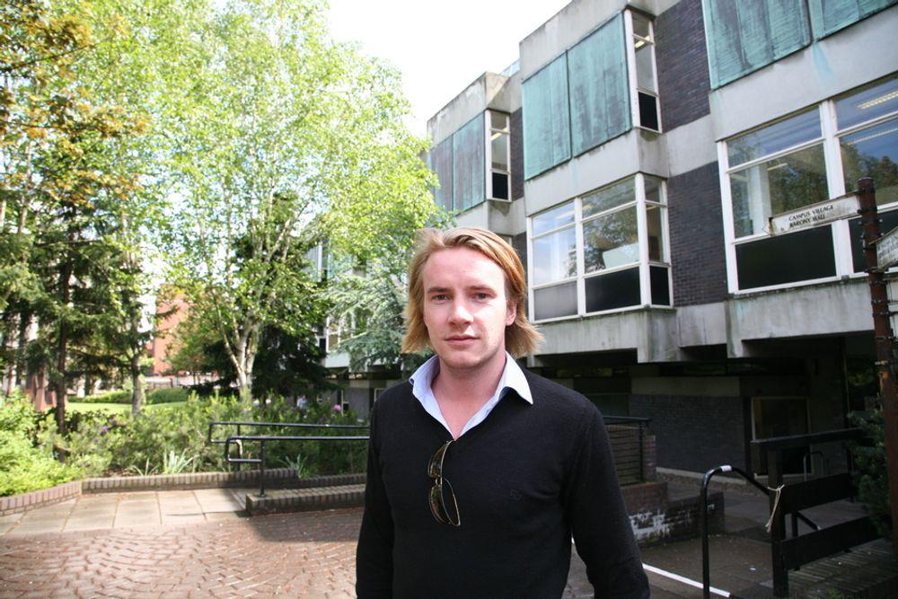 Marius Langabø studerer Civil Engineering ved University of Strathclyde i Glasgow.