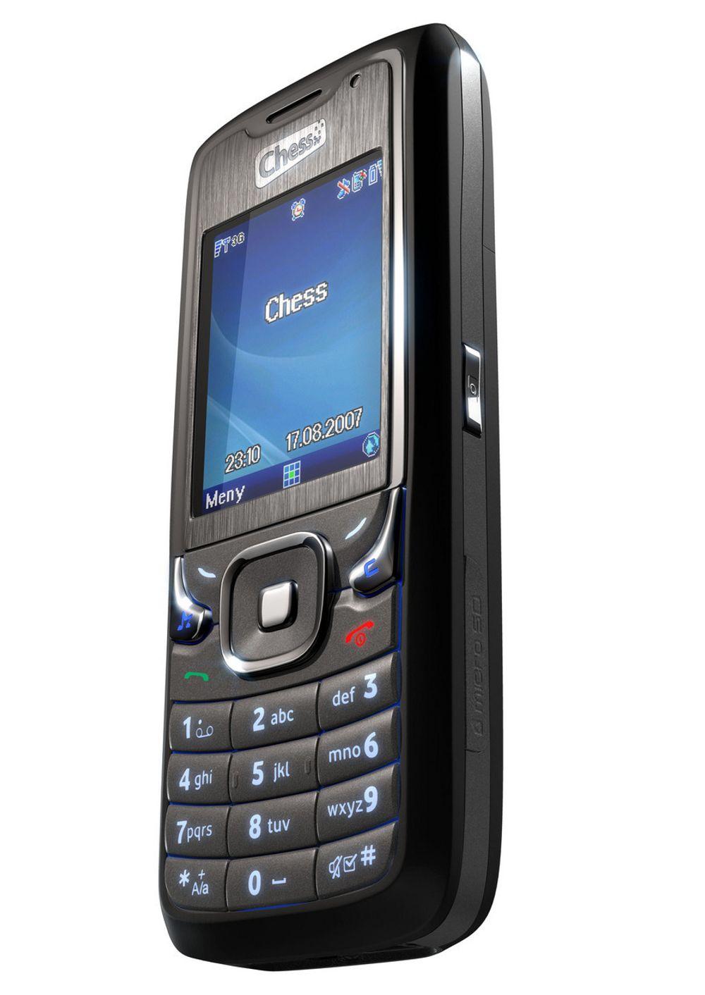 Chess X-one mobiltelefon er en full 3 G-telefon med 1,3 megapixelkamera og MP3-spiller. Beregnet på massemarkedet og produsert i Kina av Huawei Technologies.