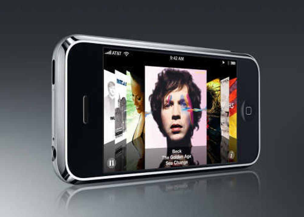 HAR ALT: Apple iPhone. Mobiltelefon. Smartphone. Musikkspiller. Multimediespiller. MP3-spiller. iTunes. iPod.