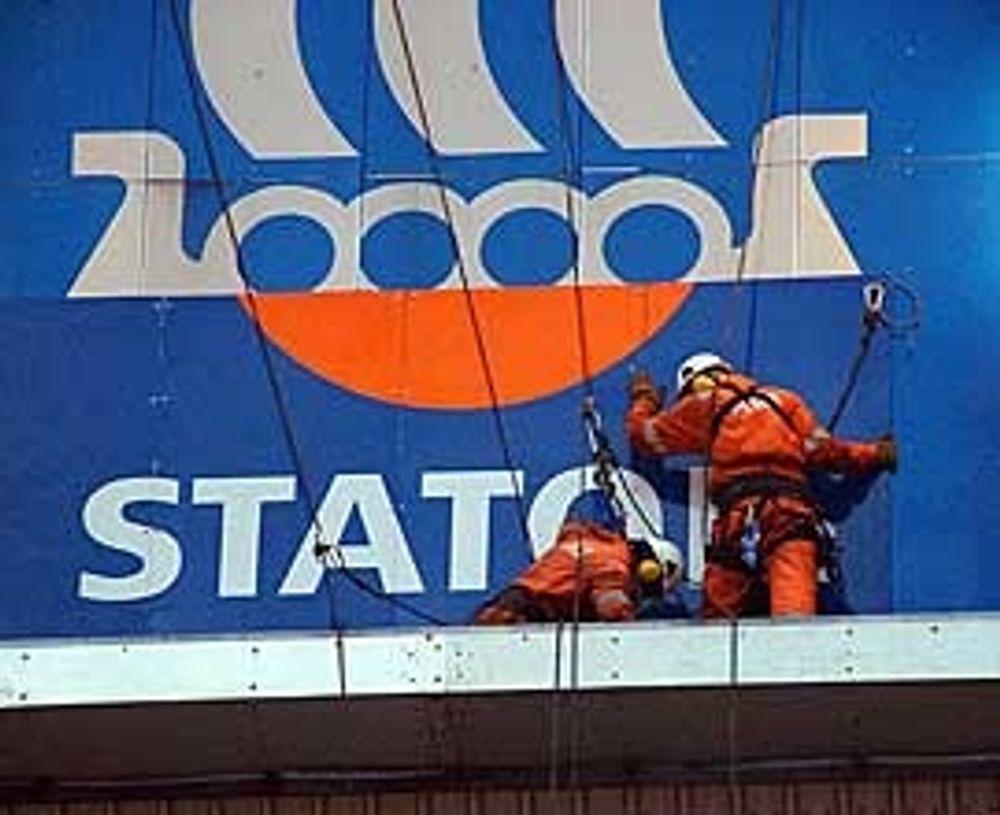 Statoil tok i begynnelsen av 2003 over operatøransvaret for Visund fra Hydro. Dermed måtte logoen på plattformen byttes ut. Kanskje dette er kimen til en ny logo?