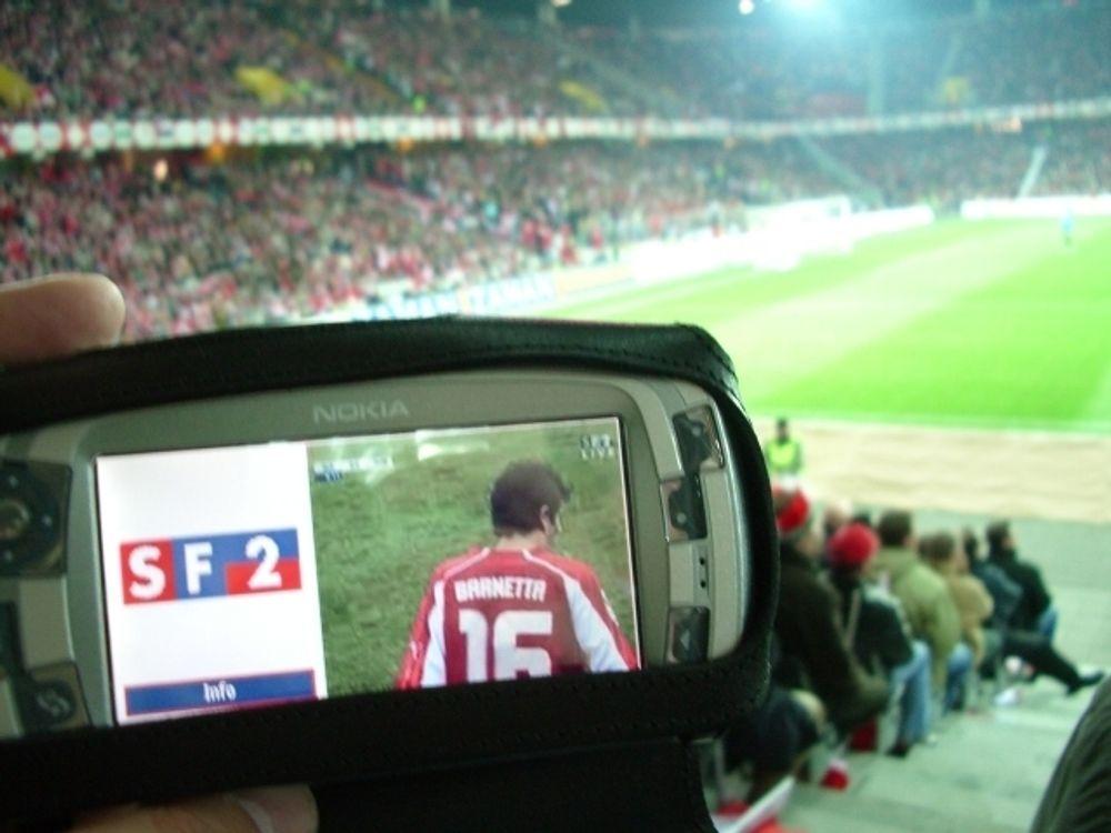 NOKIA har lenge jobbet med DVB-mobil-TV-standard.