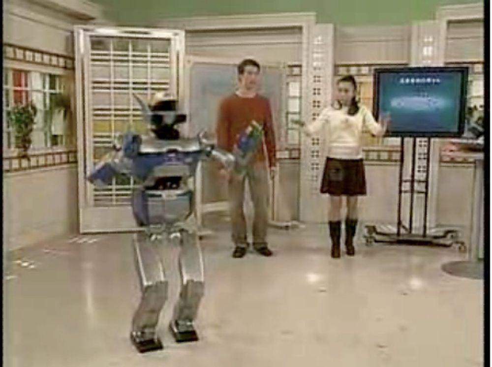 PÅ YOUTUBE: Den dansende roboten har allerede rukket å bli en stjerne på YouTube.
