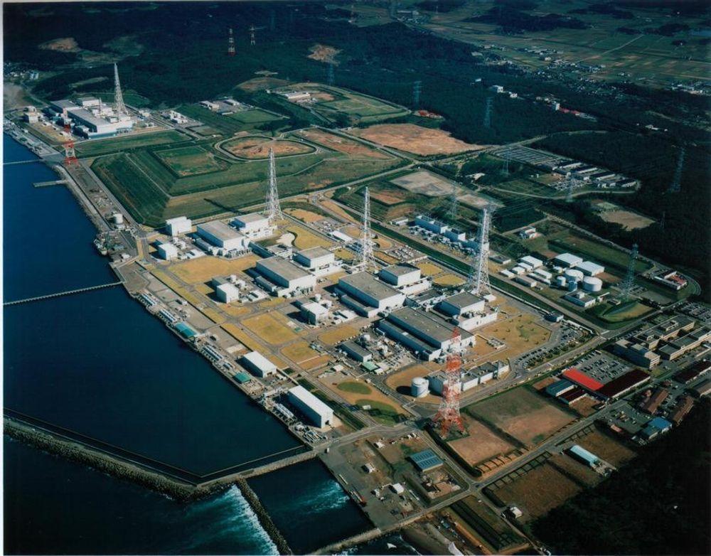 Kjernekraftverket Kashiwazaki-Kariwa ble rammet av jordskjelv mandag 16. juli.