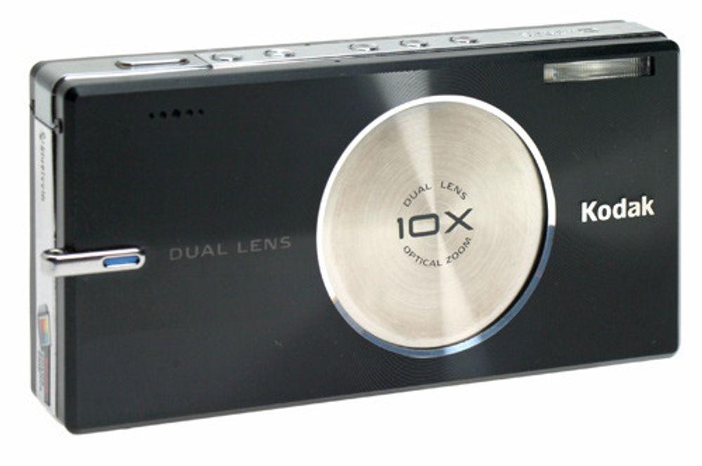 Kodak Easyshare V610. Digitalt kamera med 10X zoom og to objektiver.