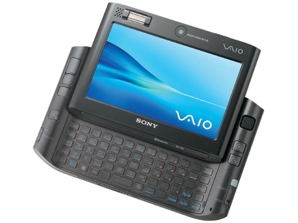 Sony Vaio VGN-UX1N. Mini-PC. Micro computer. Forbrukerteknologi.