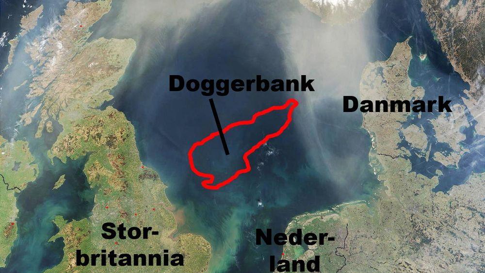 Doggerbank: Her har Statoil og Statkraft har gjennom konsortiet Forewind fått klarsignal for å gå videre med det som foreløpig er verdens største havvindpark under planlegging. 