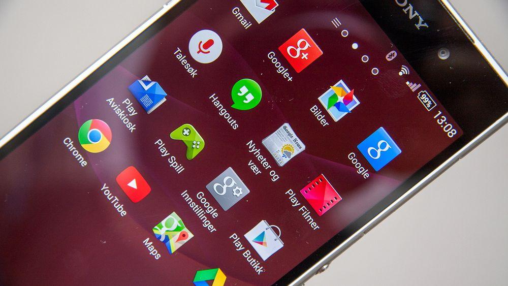 Disse appene følger med Android-telefonen din fordi Google krever det av mobilprodusenten. 