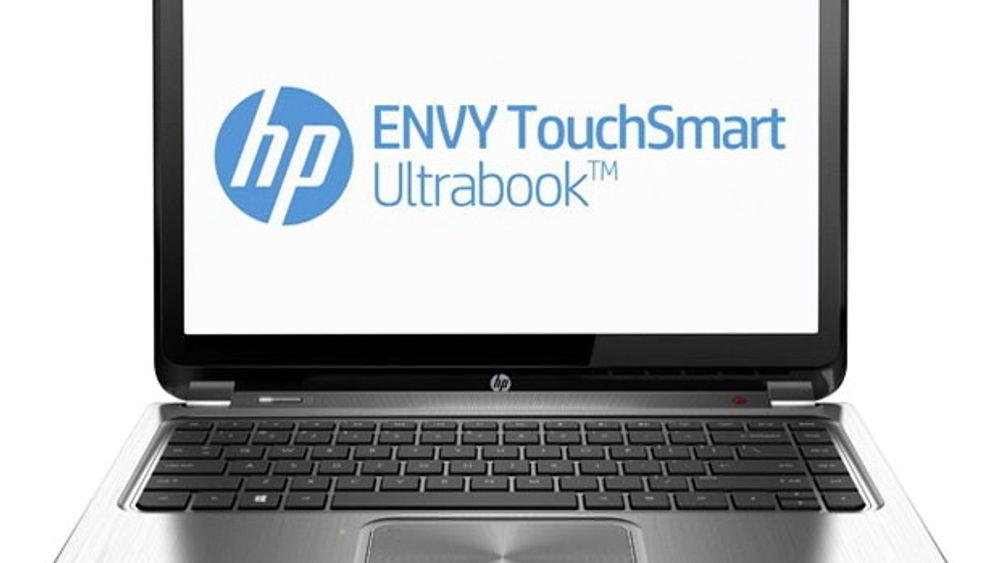 Med superskjerm: Envy 14 TouchSmart Ultrabook kan fås med en skjermoppløsnign på hele 3200 ganger 1800 piksler.  