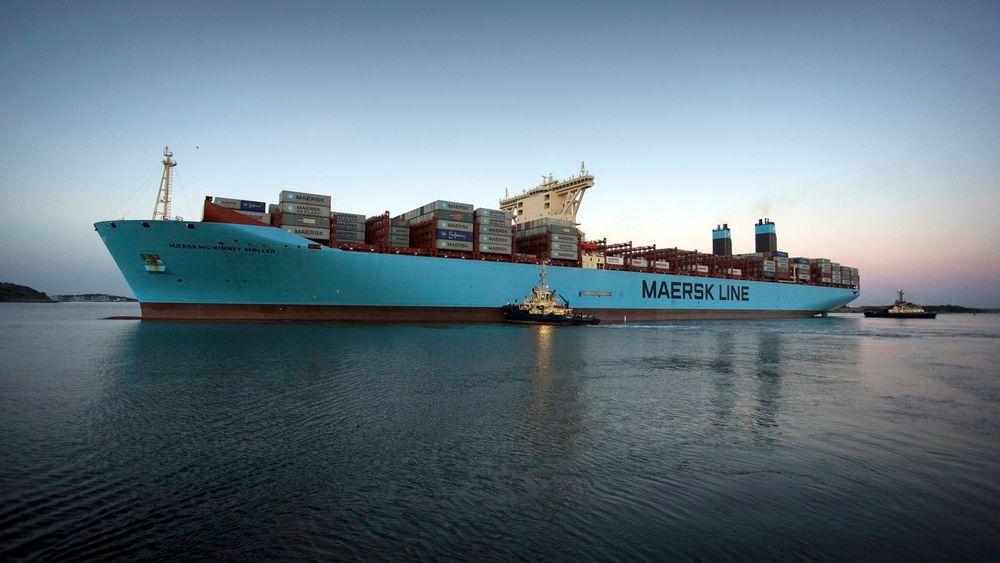 Verdens største containerskip ankom forrige uke Gøteborg. I fremtiden kan slike få økt påtrykk. FOTO: SCANPIX 