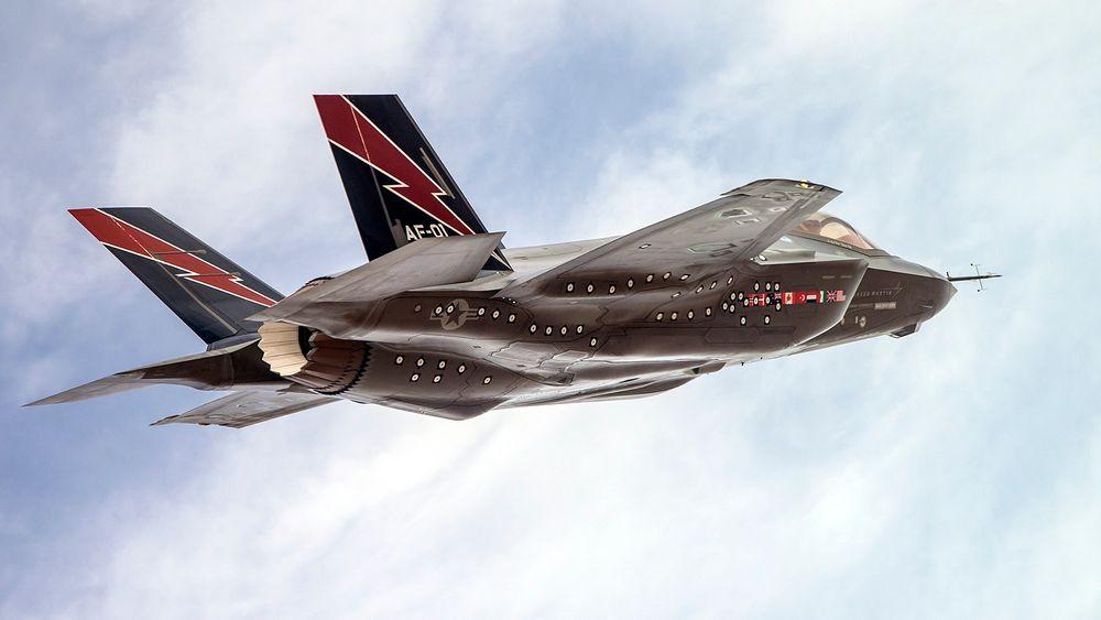 Ny milepæl: I januar passerte det andre F-35A-flyet (AF-1) 500 flytimer. 