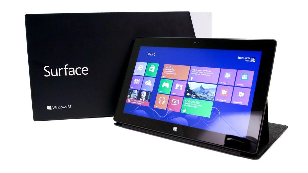 Microsoft Surface RT er et nettbrett med "visse PC-funksjoner", ifølge Microsoft. 
