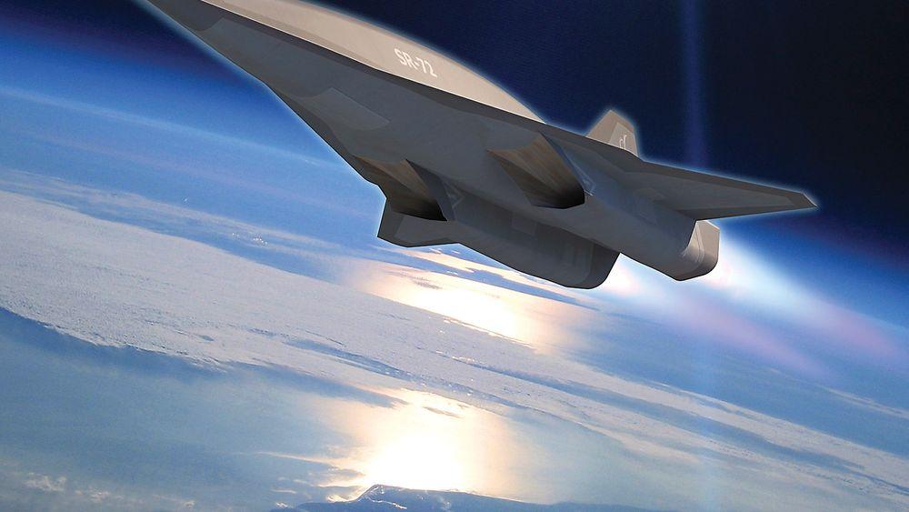 SR-72 er navnet på det ubemannede spionflyet som skal kunne nå en fart på Mach 6