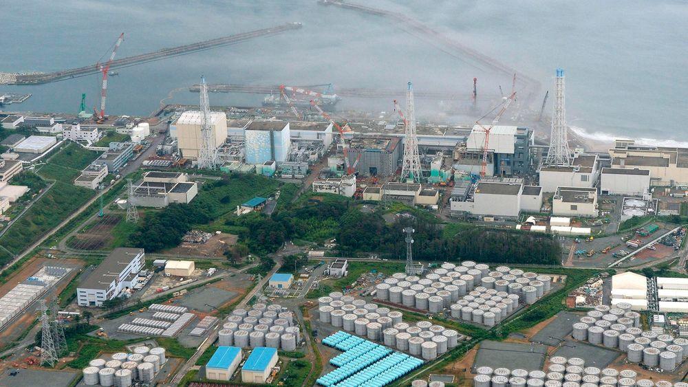 Det ødelagte atomkraftverket Fukushima i Japan. 