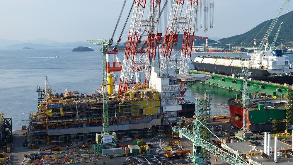 Valemon er bare ett av flere norske nybygg som blir bygget i Korea. Statoil mener det er flere årsaker enn bare pris. 