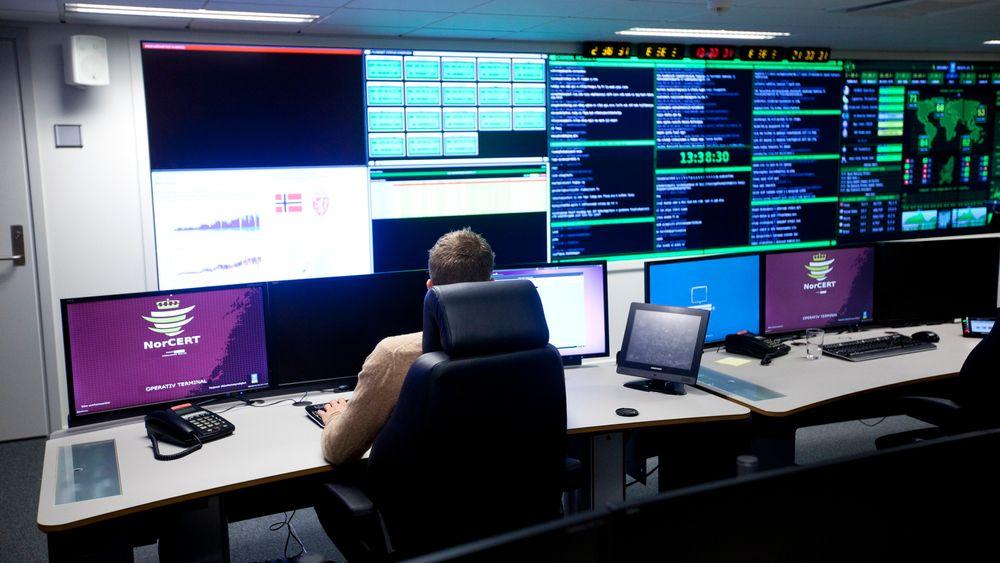 Fra operasjonssenteret til Norcert håndteres alvorlige IKT-angrep mot kritisk infrastruktur og informasjon i Norge.