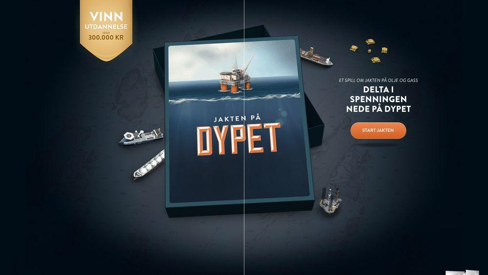 Norsk olje og gass lover tre år utdanning i premie til vinneren av spillet Jakten på Dypet. 