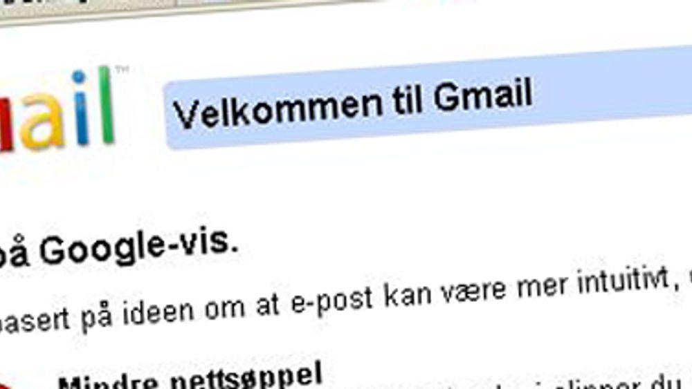 BLE HACKET: Google tar grep om sikkerheten til sin e-posttjeneste Gmail.
