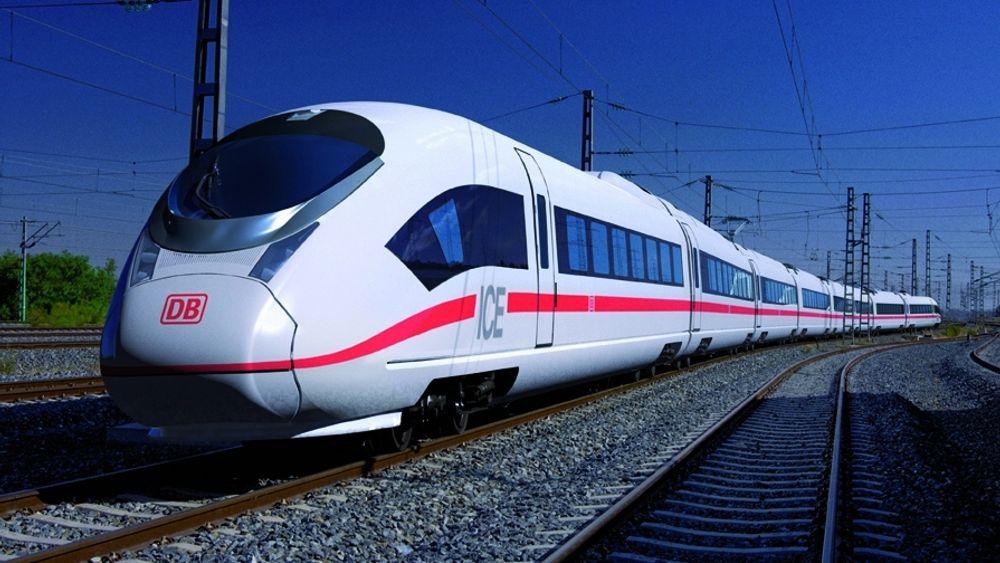 400 KM/T: Siemens har nylig inngått en langsiktig milliard-kontrakt med Deutsche Bahn om levering av de nye Velaro-togene som i tester har oppnådd over 400 km/t.