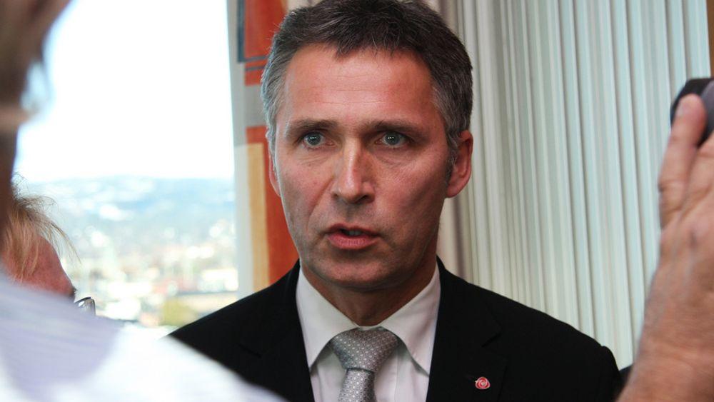 Statsminister Jens Stoltenberg.