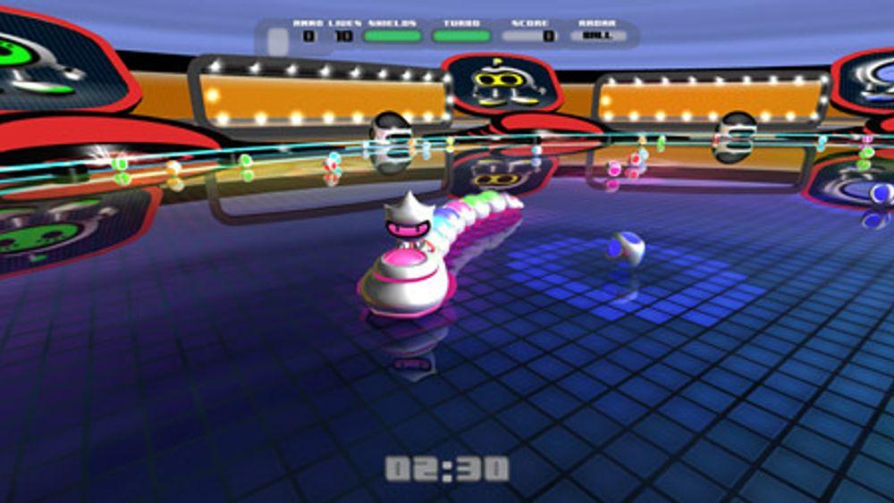 Fra spillet Snakeball, som norske Ravn Studio har utviklet for Playstation 3.