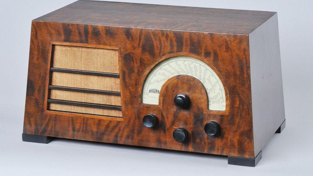 HULDRA: Huldra fra 1934  var Tandberg-fabrikkens første radioapparat.