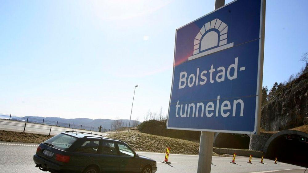Bolstad-tunnelen på E-18 i Vestfold var blant dem som måtte sjekkes og sikres i våres etter ulykken i Hanekleivtunnelen.