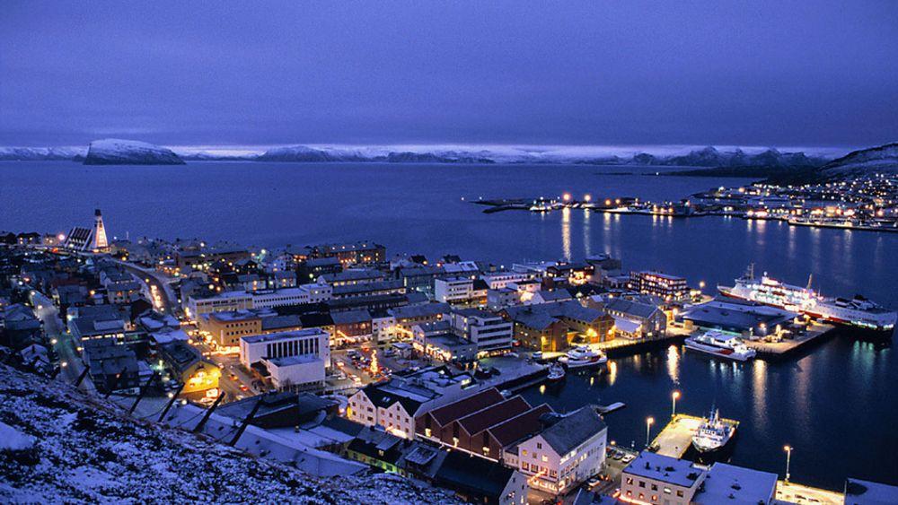 RAPPORT: Er det ikke mer å hente i Hammerfest? Melkøya i bakgrunnen.