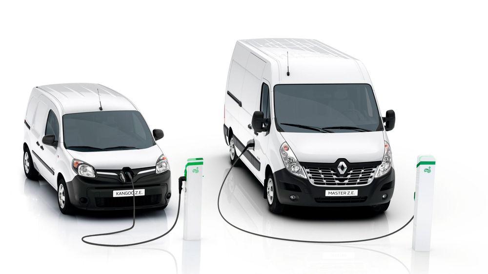Renault har lansert to nye elektriske varebiler.