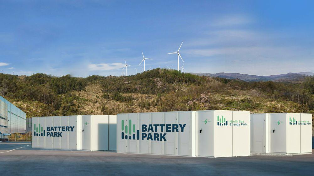 North Sea Energy Park ønsker å etablere batteripark for å kunne gjøre seg bedre nytte av vindkraften som produseres i området.