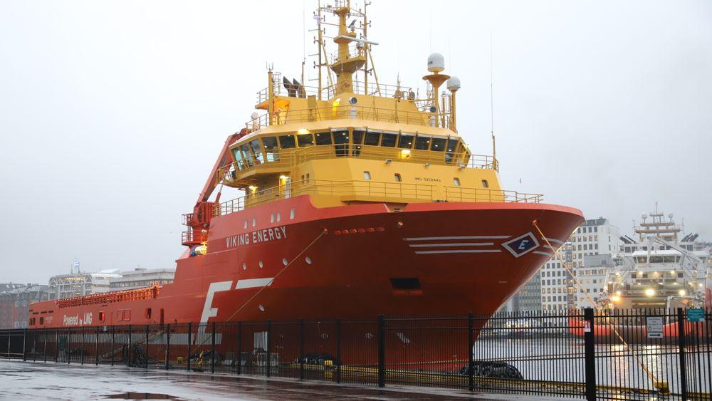 Eidesvik-skipet Viking Energy blir det første som går på ammoniakkdrevet brenselcelle. I dag er det LNG-batterihybrid framdrift.