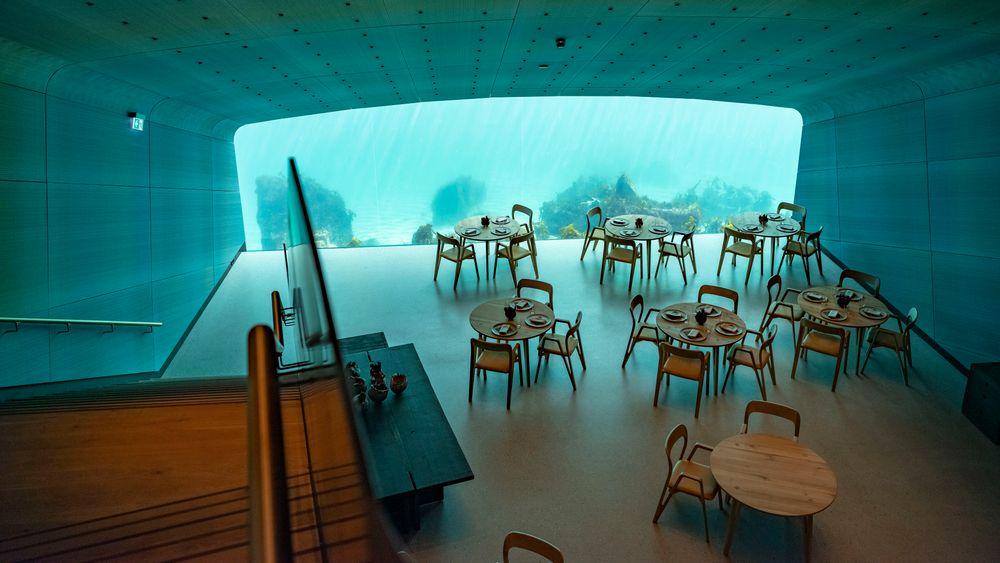 Undervannsrestauranten Under i Lindesnes får støtte til å utvikle en helt ny løsning for langtidslagring av levende sjømat.
