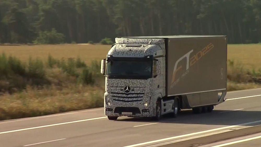 Om alt går etter planen vil den selvkjørende lastebilen kunne kjøre fra Norge til Nederland helt uten sikkerhetssjåfør. 