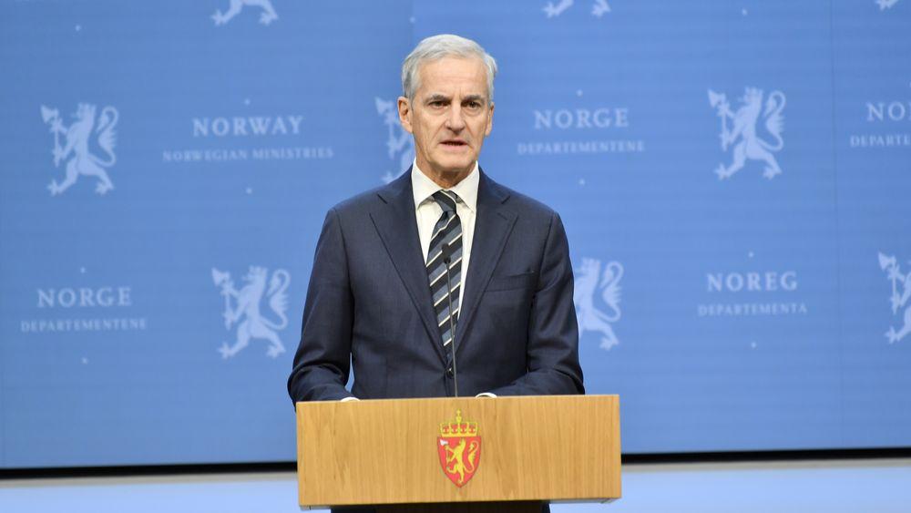 Statsminister Jonas Gahr Støre.