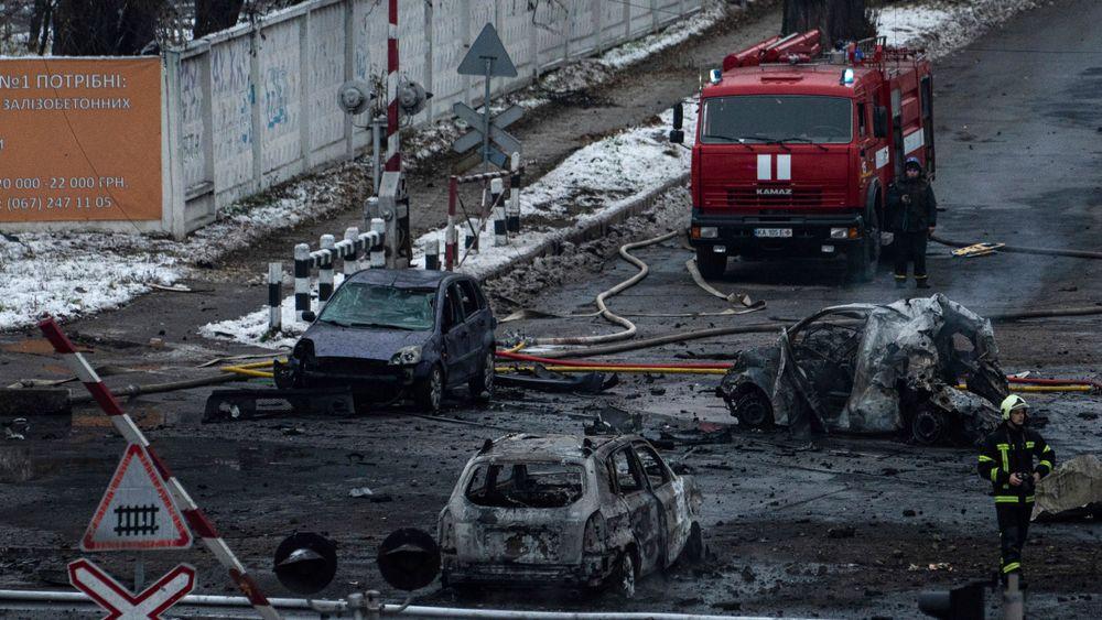 Totalt tre personer har mistet livet i angrepene mot Kyiv onsdag. Tre personer har mistet livet andre steder i landet. 